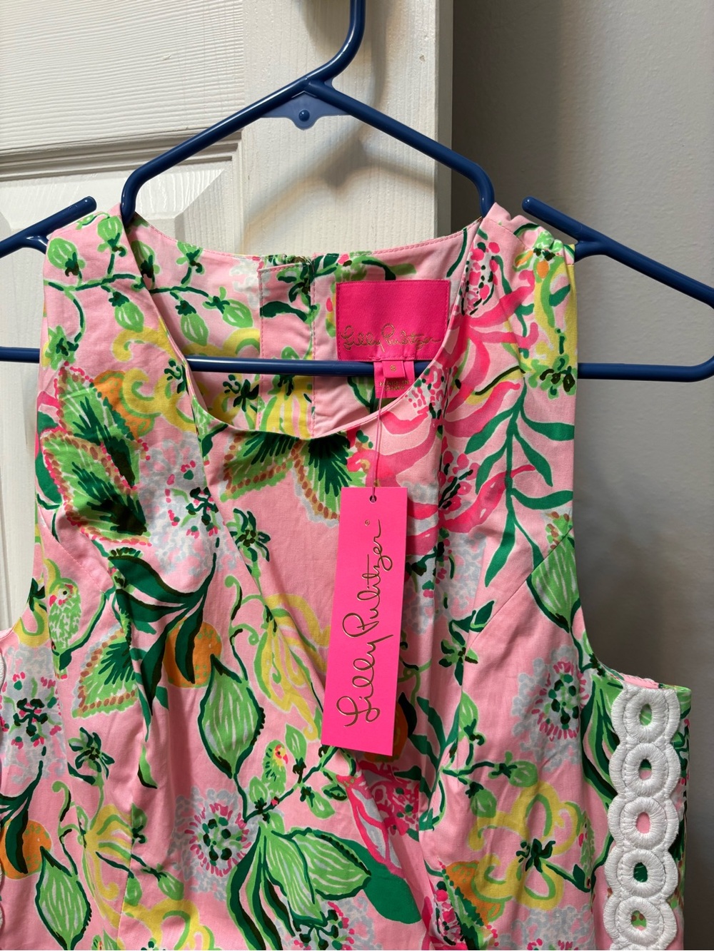Lilly Pulitzer Pink Multi Floral Shift Dress - Picture 2 of 8